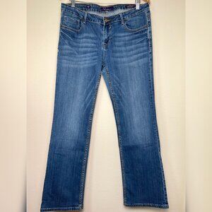 Vigoss Collection Women's Bootcut Jeans Medium Wash Denim Size 9/10 Waist 30/32